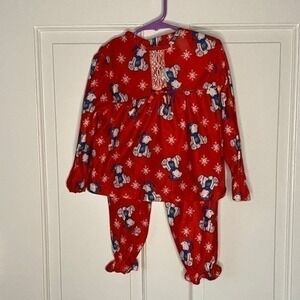Christmas Polar Bear Two Piece Pajamas Siz…